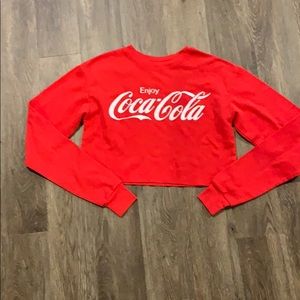 Coca-Cola waffle crop shirt